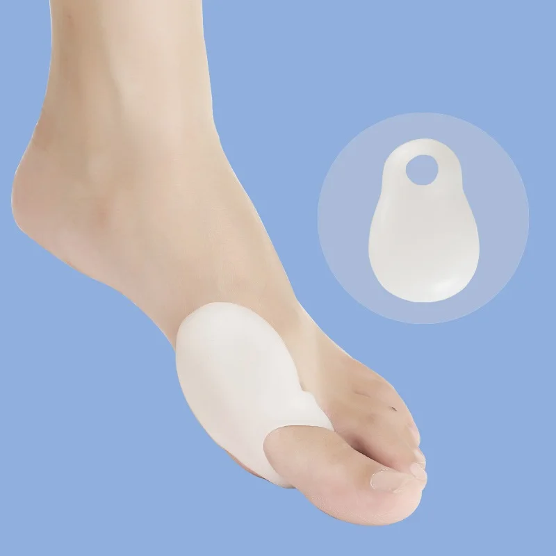 Silicone Shoe Pad Hallux Valgus Bunionectomy Toe Deformation Arthritis Pain Nursing Protective Orthotic Insoles