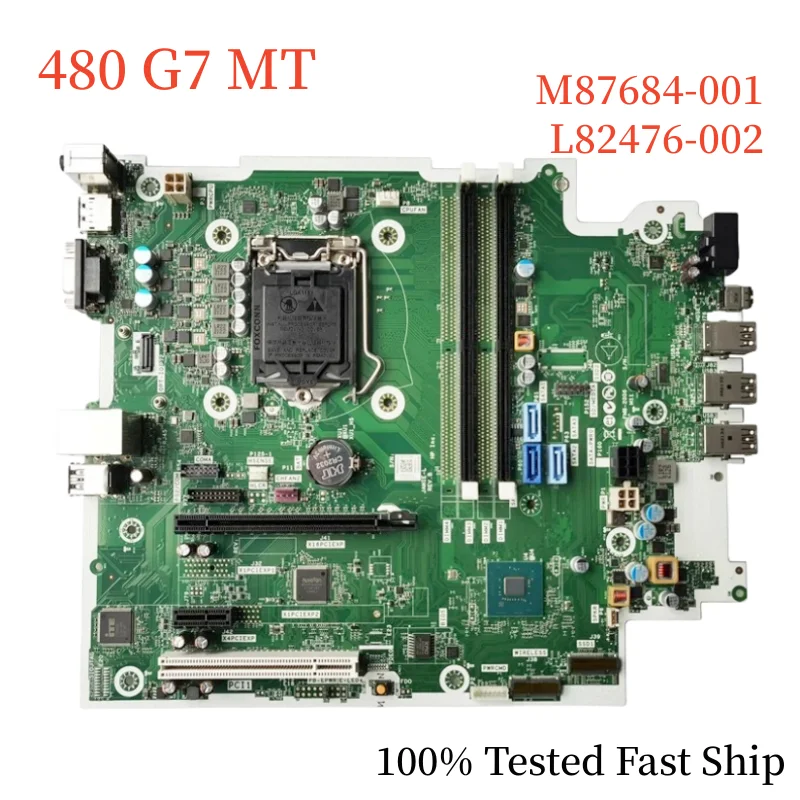 

M87684-001 для HP 480 G7 MT материнская плата JAMIE-L L82478-002 поддержка 10-го процессора материнская плата 100% протестирована Быстрая доставка