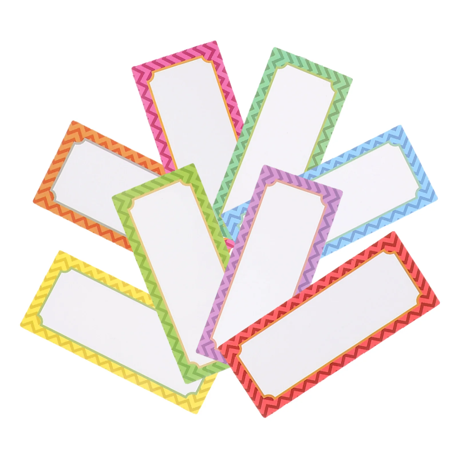 

8 Pcs Magnetic Labels Name Sticker Writable Magnets Dry Erase Tags Refrigerator for Classroom Multi-function Note Whiteboard