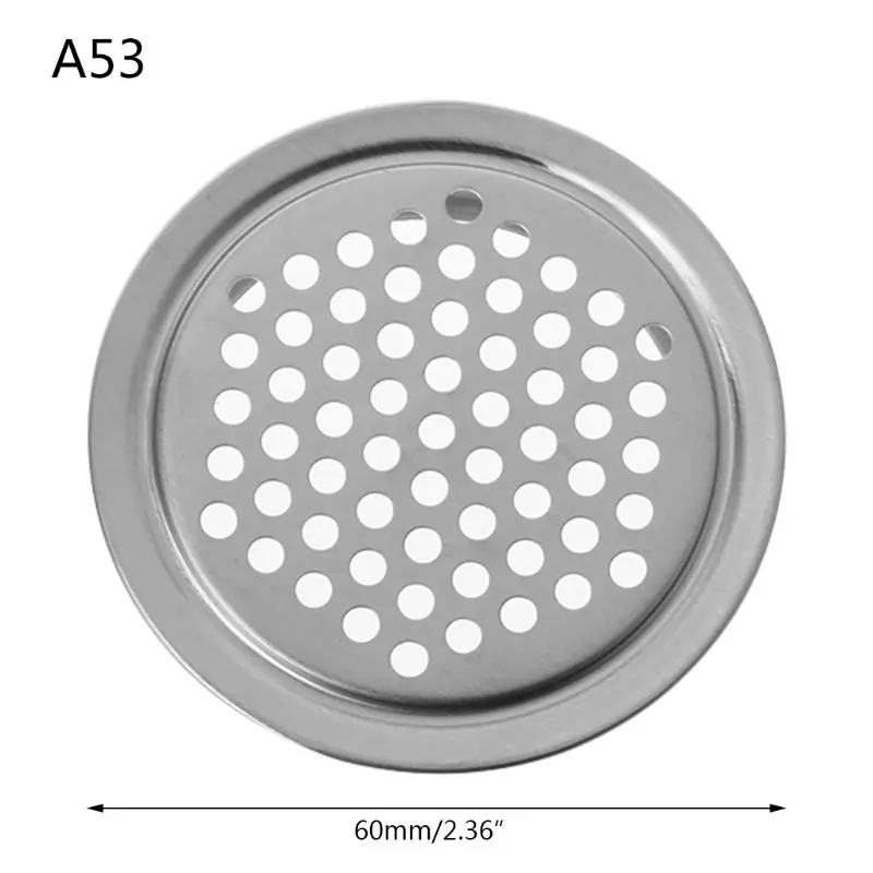 Stainless Steel Air Vent Hole Ventilation Louver Round Shaped Venting Mesh Holes