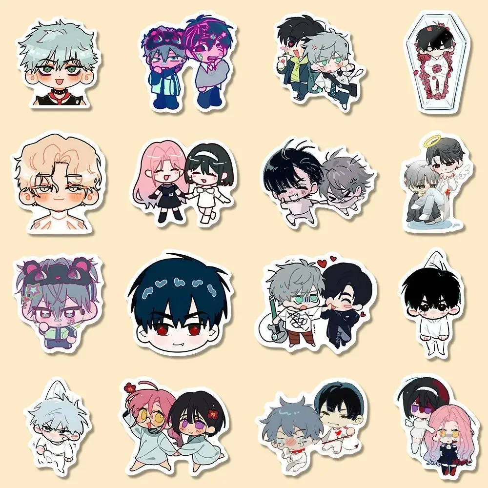 56 エイリアンステージアニメーションステッカー漫画落書きステッカーヘルメットスケートボードラップトップオートバイステッカー装飾