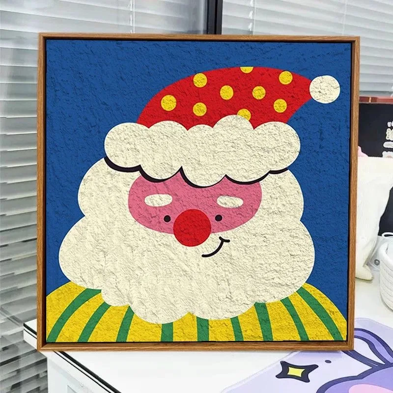 

A6161 Santa Oil on Canvas