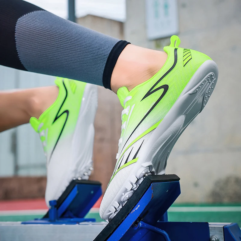 

Обувь для легкоатлетического спринта, мужская и женская профессиональная гоночная обувь, противоскользящая спортивная обувь