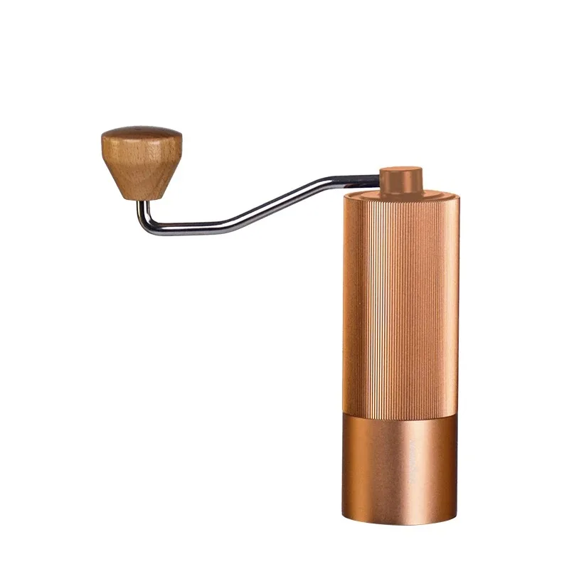 

Hand cranked coffee grinder, grinder, household small portable stainless steel appliance, outdoor camping home use