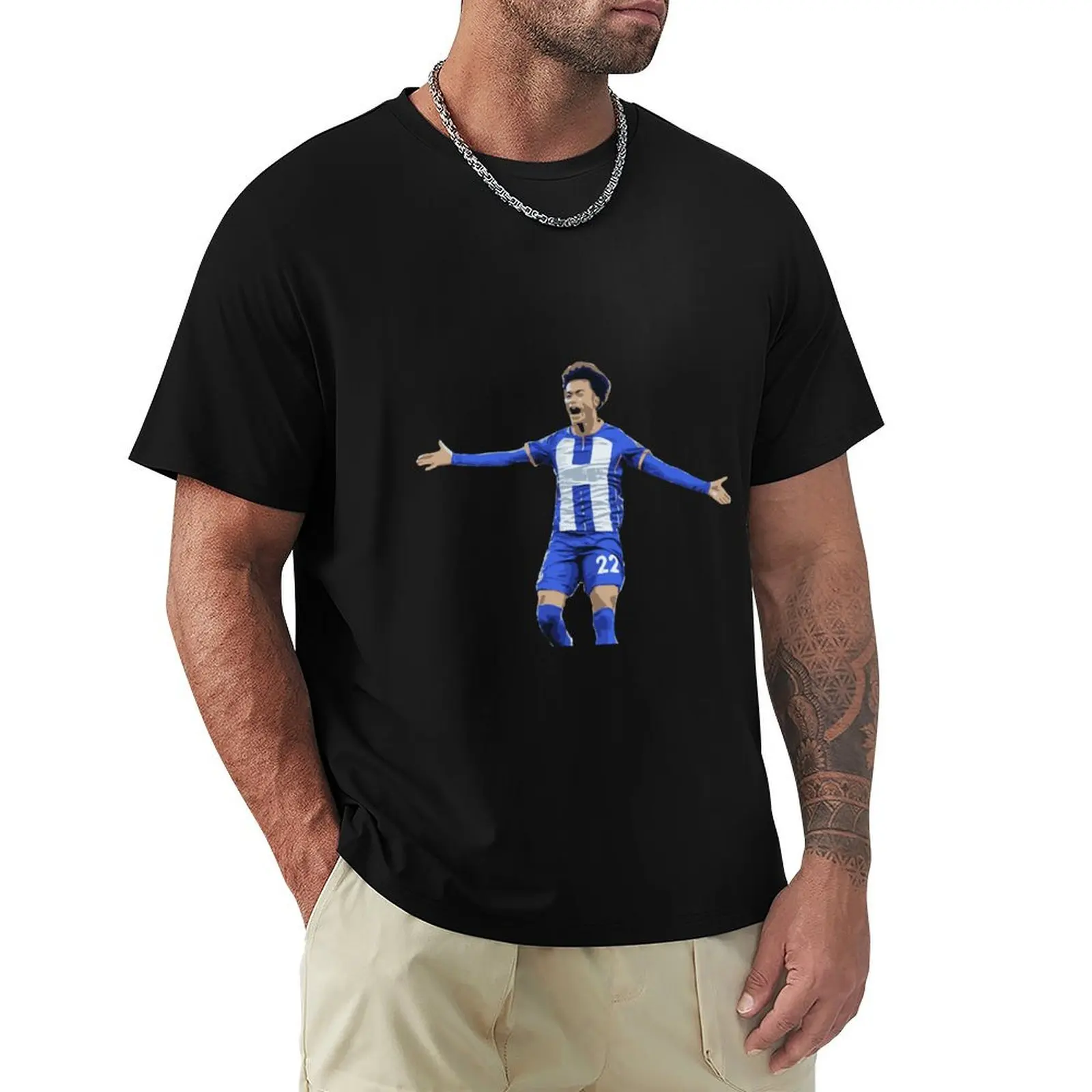Mitoma Brighton T-Shirt Casual Holiday Short Sleeve Tee