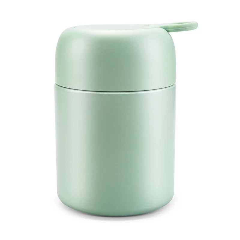 

Термальный кувшин для горячей пищевой изолированной банки для еды со складной ложкой, герметичный пищевой термокувшин для детей и взрослых