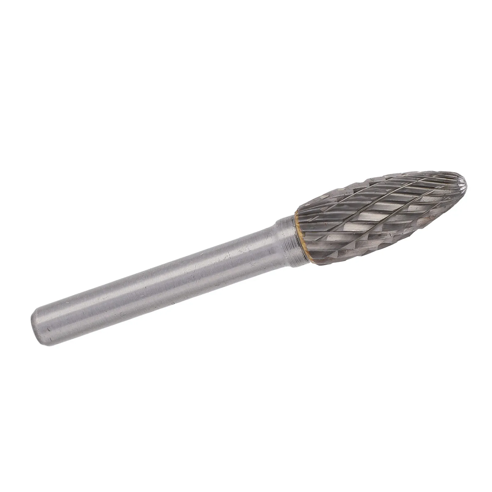 Carbide Burr  File Tree Shape Double Cut for Aviation Automotive Ship  Grinding Die Grinder Head  Burr File