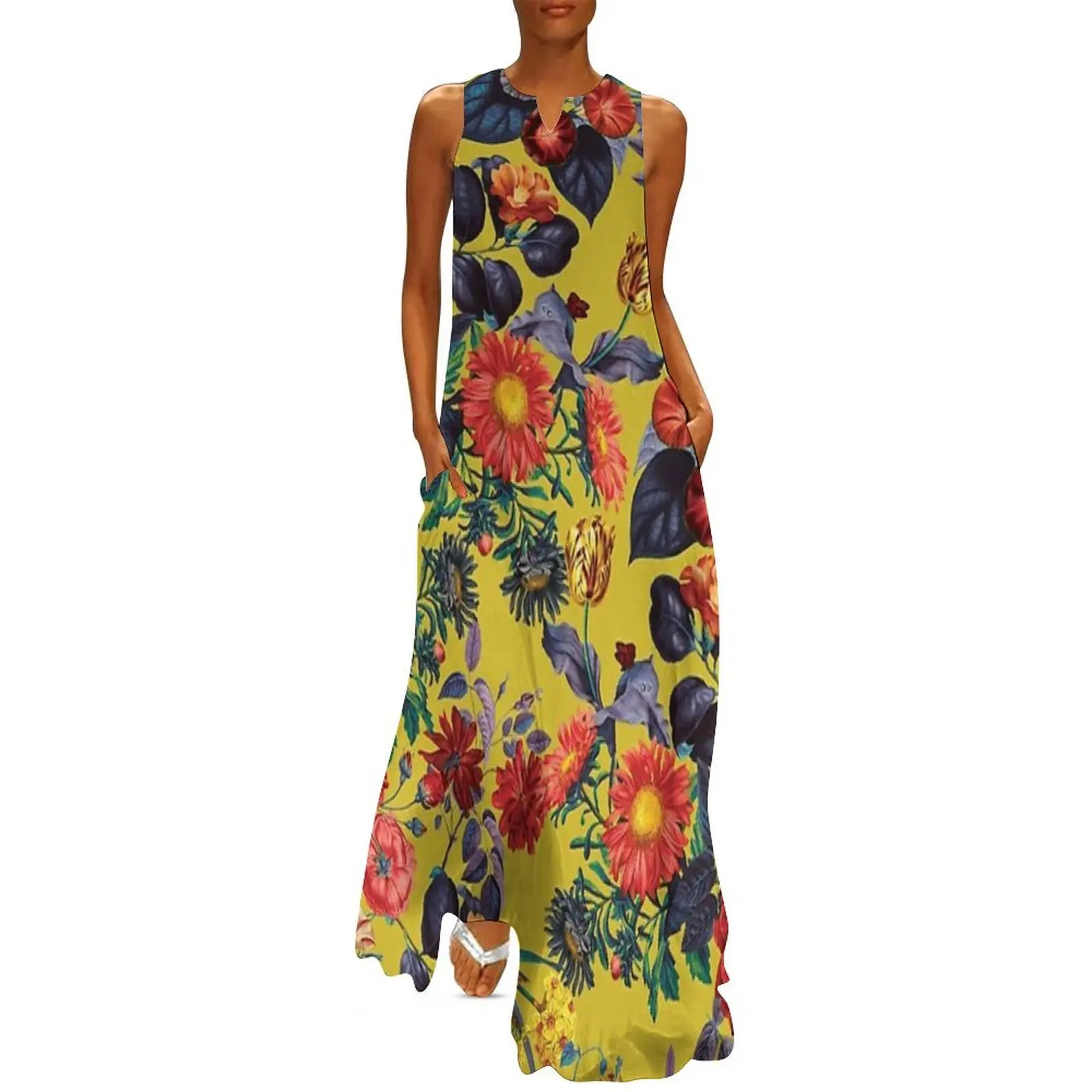 

Macigal Garden VI Long Dress women's evening dresses Beachwear summer dresses ladies 2025 summer outfits for women 2025
