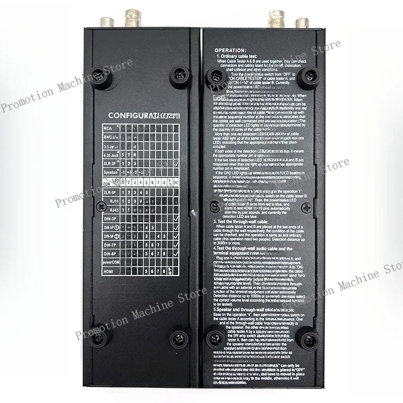 Separate Multi-Function Xlr Signal Hdm Automatic Audio Side Line Meter CT-88