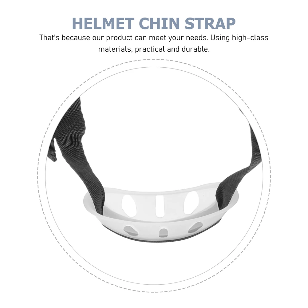 

2 Pcs Strap Universal Hard Hat Chin Protective Construction Portable Accessories