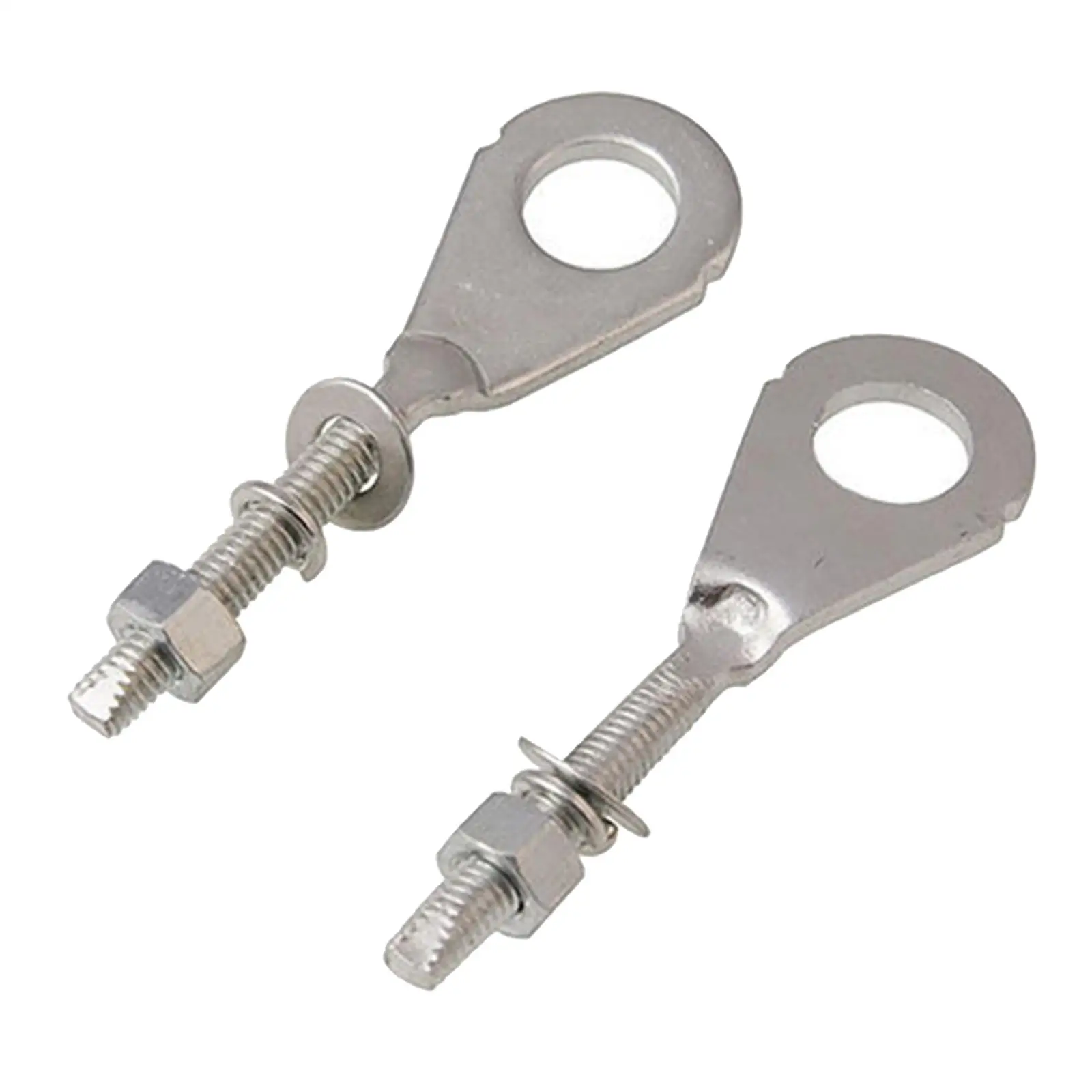 2 Sets Chain Tensioner Motorcycle Rear Wheel Chain Tensioner