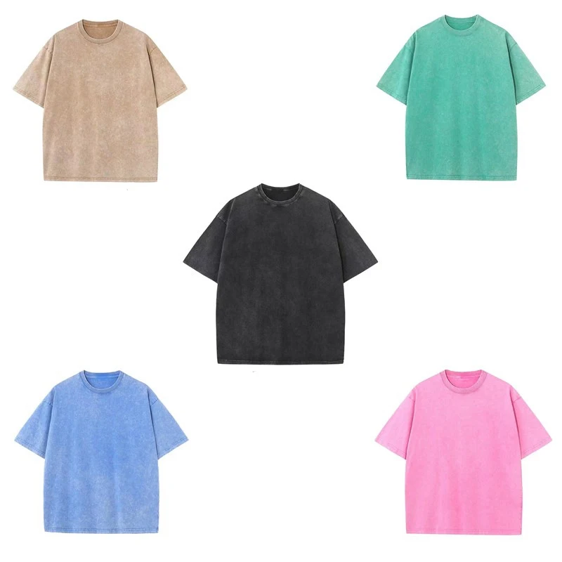 Camisetas Vintage lavadas para hombre, camiseta Retro Punk de Hip Hop callejero para mujer, camisetas informales de algodón de manga corta con lavado ácido Harajuku, top