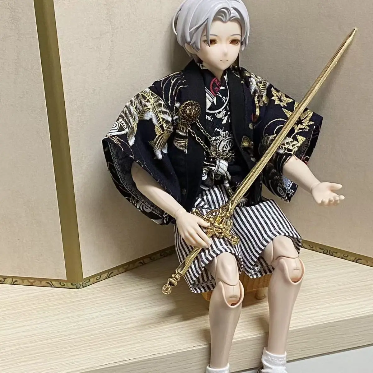 1/4 1/6 poppenkleding pak voor 45/30cm Bjd pop meisje speelgoed oude stijl kleding aankleden speelhuis pop accessoires, geen pop