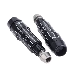Black Aluminum Golf Shaft Adapter Sleeve Replacement For Cleveland Custom XL 588 Driver Wood Tip 0.335 Golf Shaft Adapter Sleeve