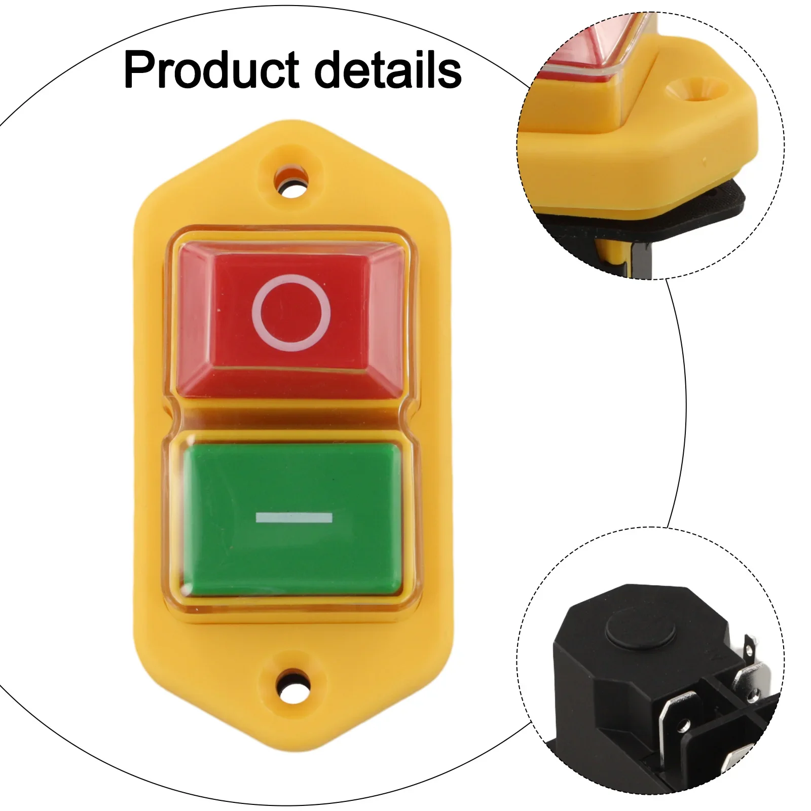 Electromagnetic Power Tool Switch KLD-28A Mechanical Lifespan 30,000 Cycles Operating Temperature -5 C To 40 C