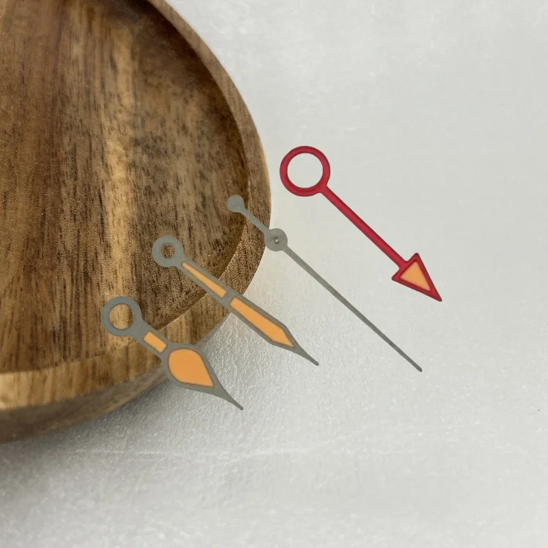 GMOGAR multifuncional NH34 movimiento automático para Seiko GMT verde luminoso reloj de buceo manecillas luminosas aguja accesorios de reloj