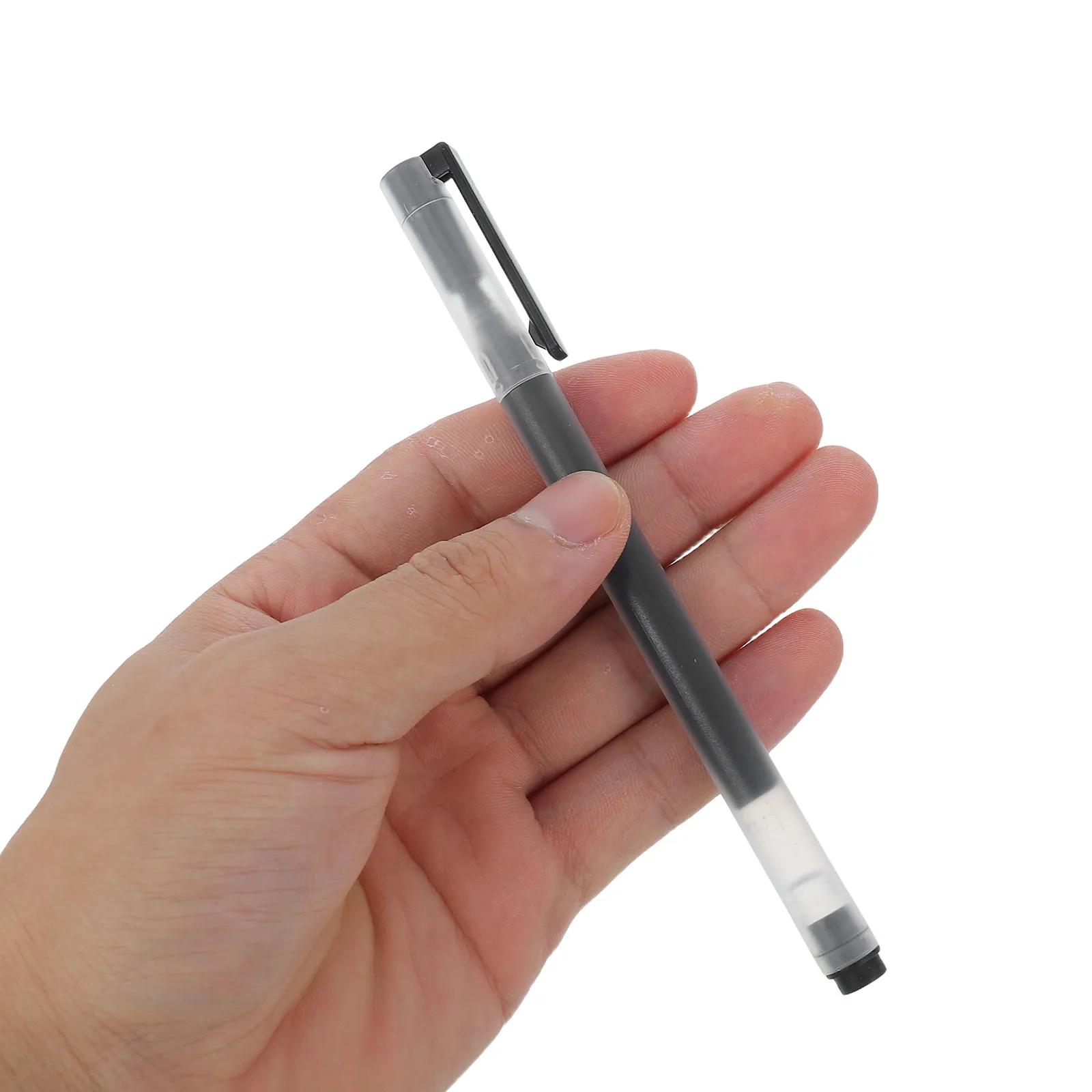 

20Pcs Gel Ink Pens Black Smooth Writing Large Capacity Office Supplies for School Business Note Taking Journaling
