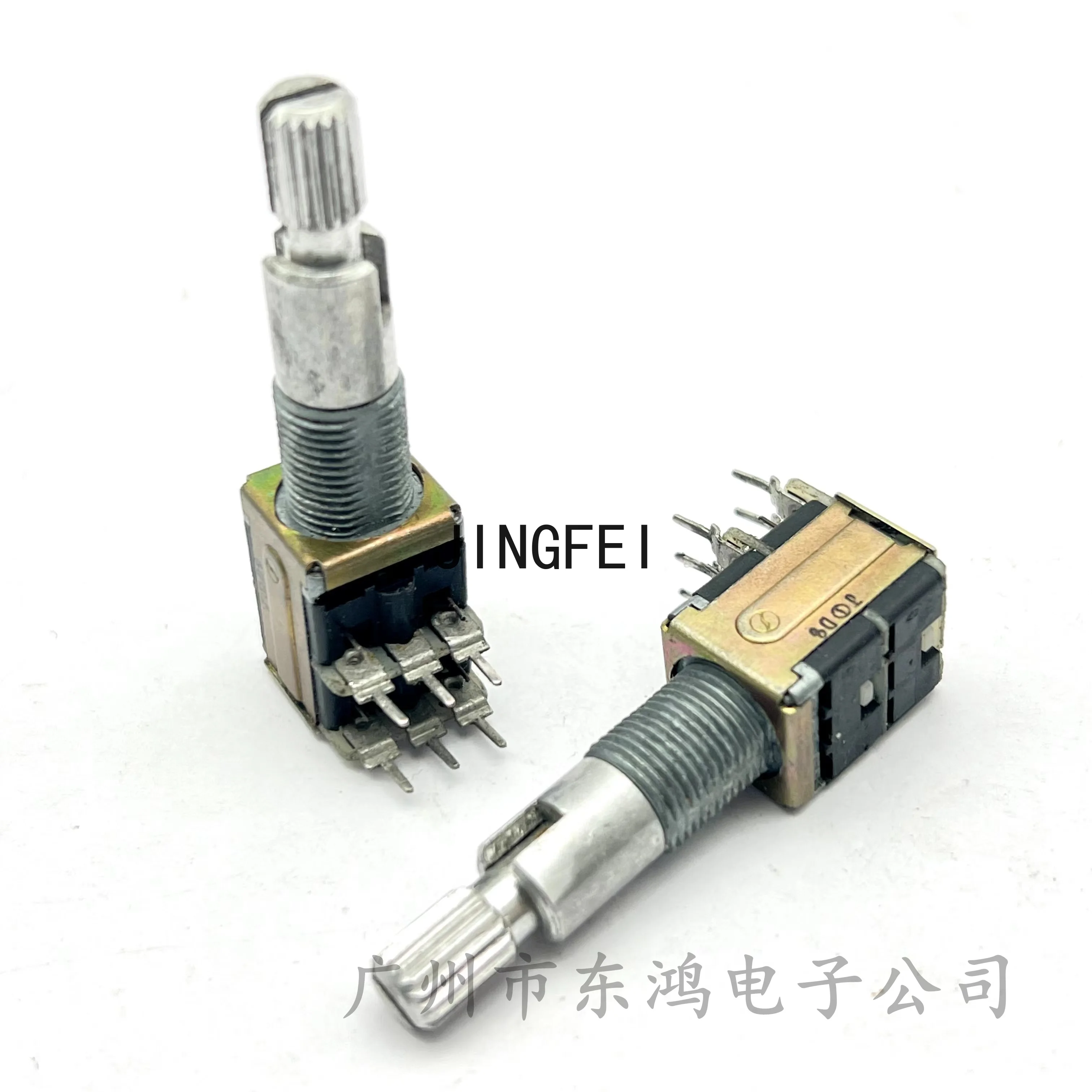 

1 PCS Japanese noble EC12 encoder dual shaft 20 positioning number 25MM shaft serration