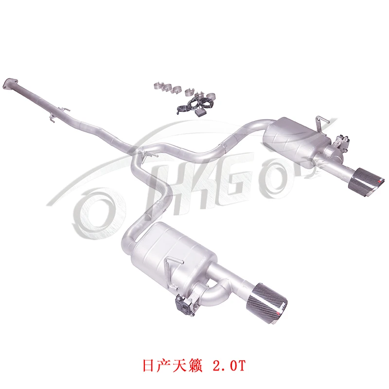 

[Продукт на заказ] Подходит для Nissan Teana 18-23 2,0 T/2,0 л Catback 304, клапан из нержавеющей стали, трубка глушителя