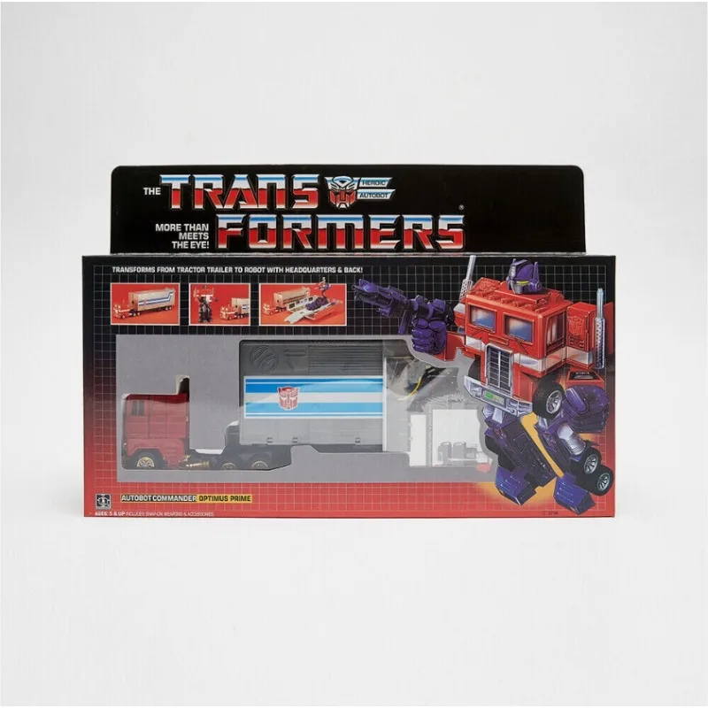 

Transformation Deformed Optimus Prime with Metal Car Head G1 Replica OP Red Optimus Prime KO Version Leader Model Toys Gift