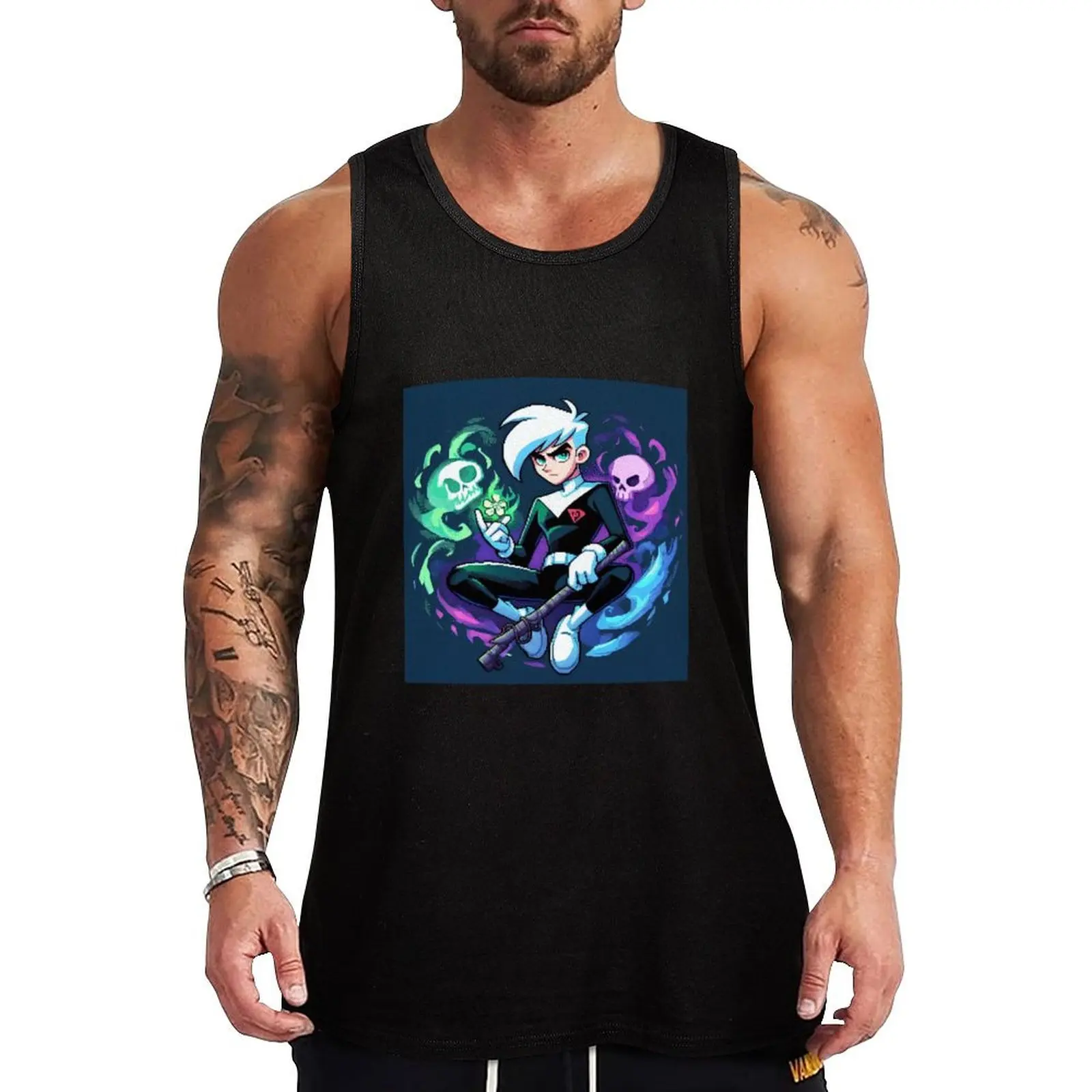 Danny Phantom Tank Top Performance Athletic Tank Top Workout Running Shirt