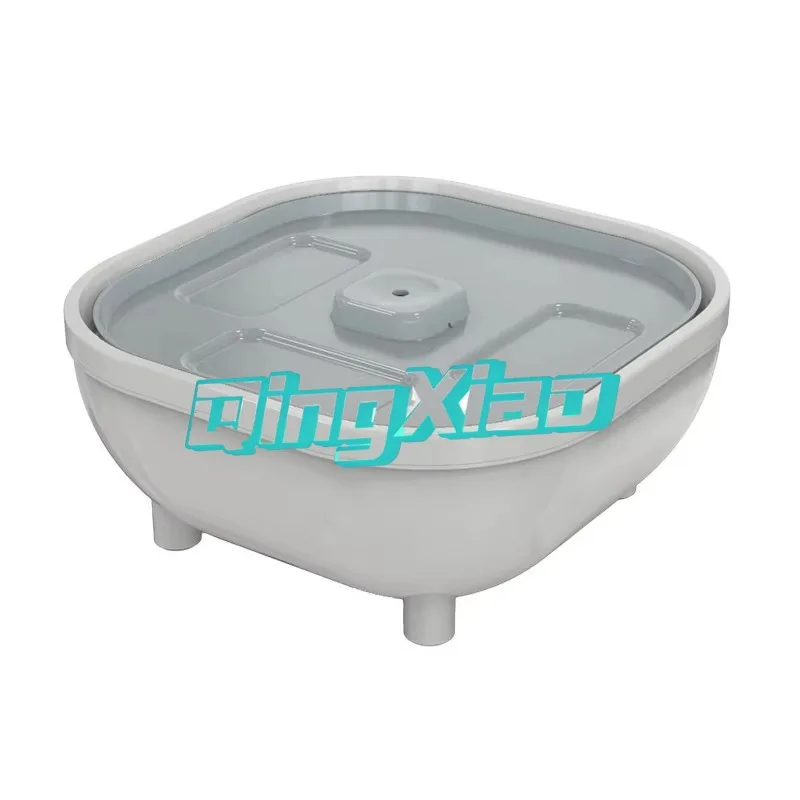 Smart 6L Stainless Steel Battery-Powered Pet Water Dispenser Wireless Charging Fully Automatic Indoor Use Cat Water Bowl