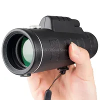 40X60 HD Powerful Monocular Telescope Portable Monocular Long Range Telescope Hunting Camping With Outdoor Camping Travel