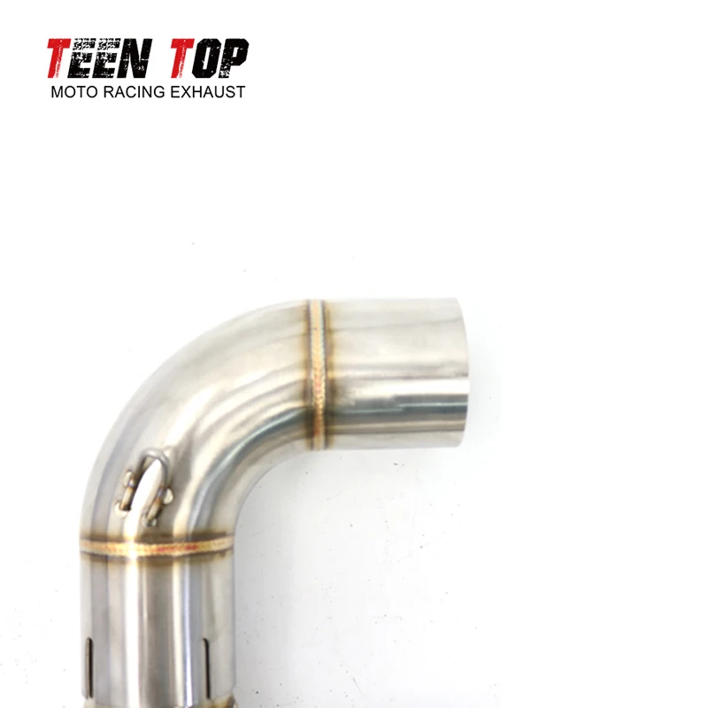 For Benelli Tornado 302R BN302 BN 302 Modified Motocross Motorcycle Exhaust Middle Link Pipe Connect Tube Escape Moto 51mm