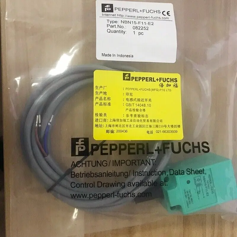 1PCS Nouveau Pour PEPPERL + FUCHS NBN15-F11-E2 GENSOR Expédition Rapide