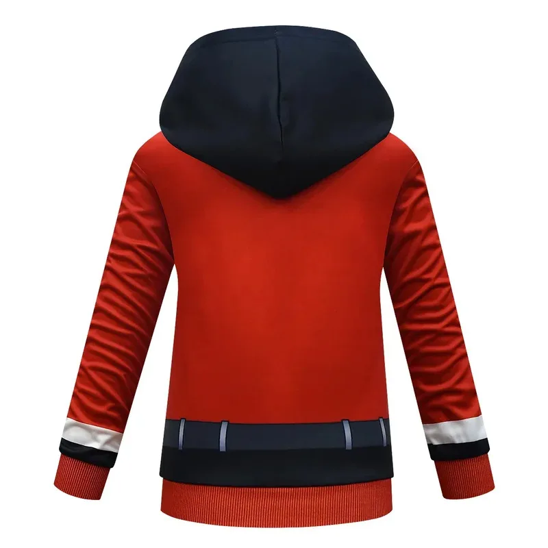 Skibidi inodoro niño niños altavoz hombre Titan Speakerman disfraz Cosplay Halloween Sudadera con capucha pantalones niño chándal deportes lf [5