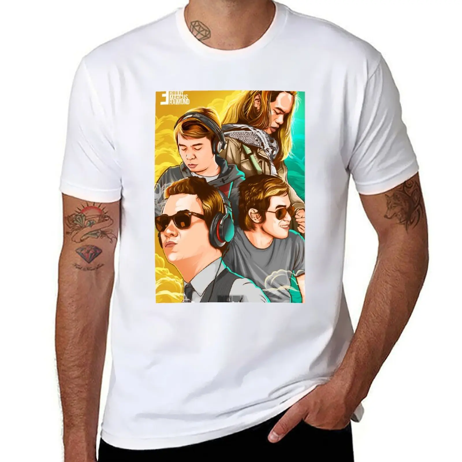 

 Ely Buddy Marcus Raimund T-Shirt t shirts for man graphic vintage t shirts for man slim fit T-Shirt