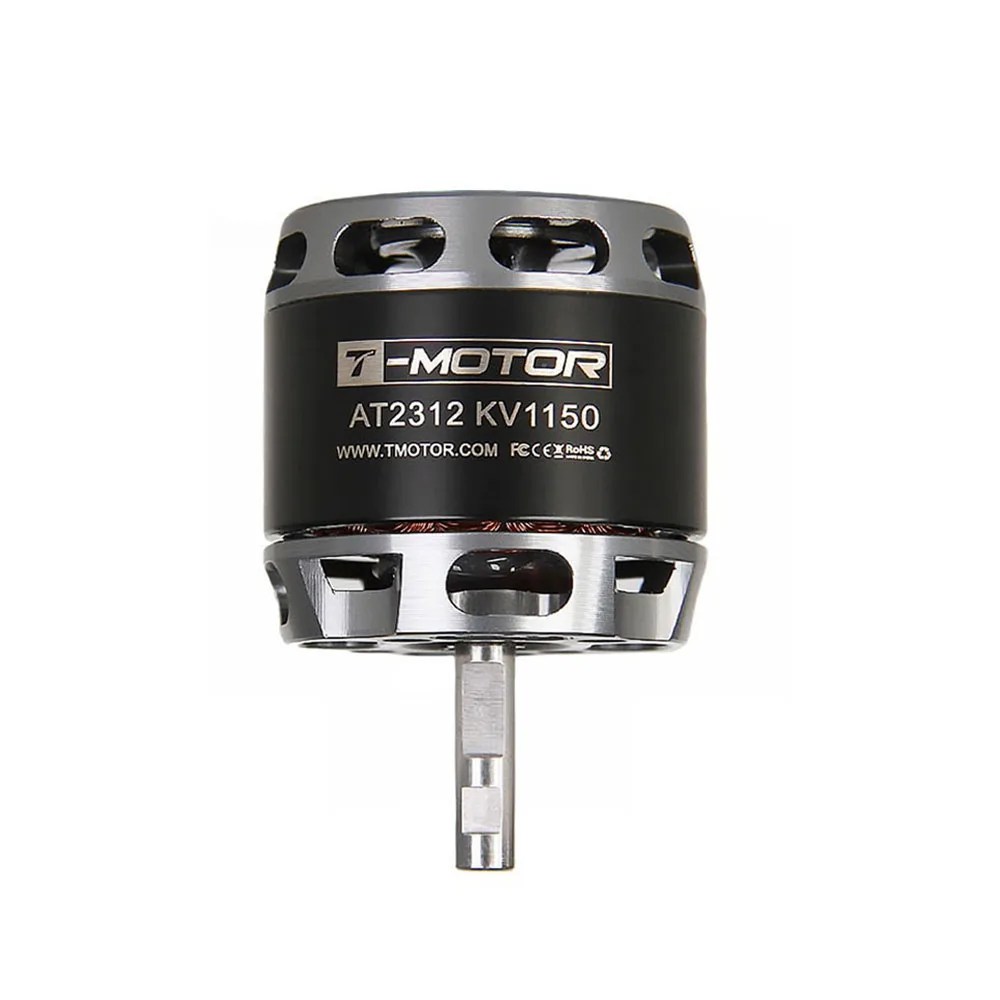 T-MOTOR Long Shaft  AT2312 1150kv 1400kv Brushless Motor for fpv Racing Rigid Wing RC Drone