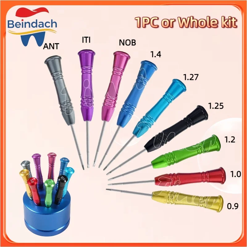 

Dental Implant Screw Driver 1PCS Stainless Steel Micro Screwdriver Screw Driver Dentistry Tool Kit Micro Screwdriver