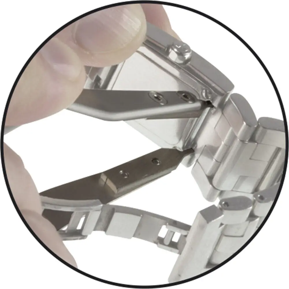 BERGEON 7825 Plier to fit wristwatches, bracelets provided with spring-bars.spring bar tweezers for ROLX TOOLS