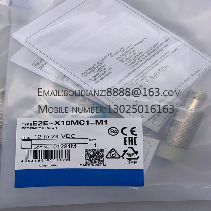 

New sensor for E2E-X10ME1-Z X10MF1 X10MF1-Z X10ME2-Z In stock