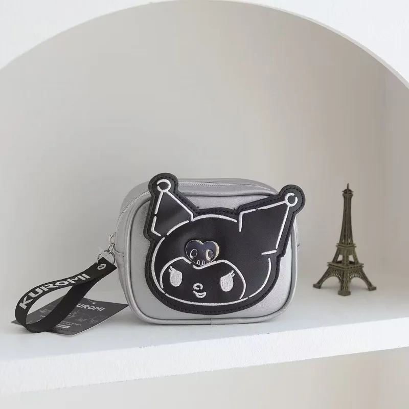 

Kuromi Bag Anime Peripherals NEW Fashion Versatile Delicate Personality Trend Handheld Crossbody Bag Cartoon Simple Storage Bag