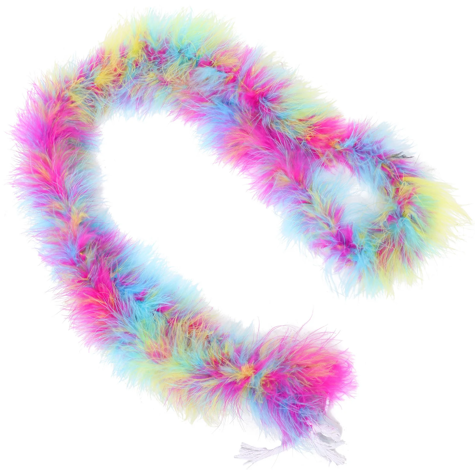 

Festival Plume Colorful Cloak Party Costume Cosplay Decoration Lightweight Holiday Stage Performance Costume Decorative