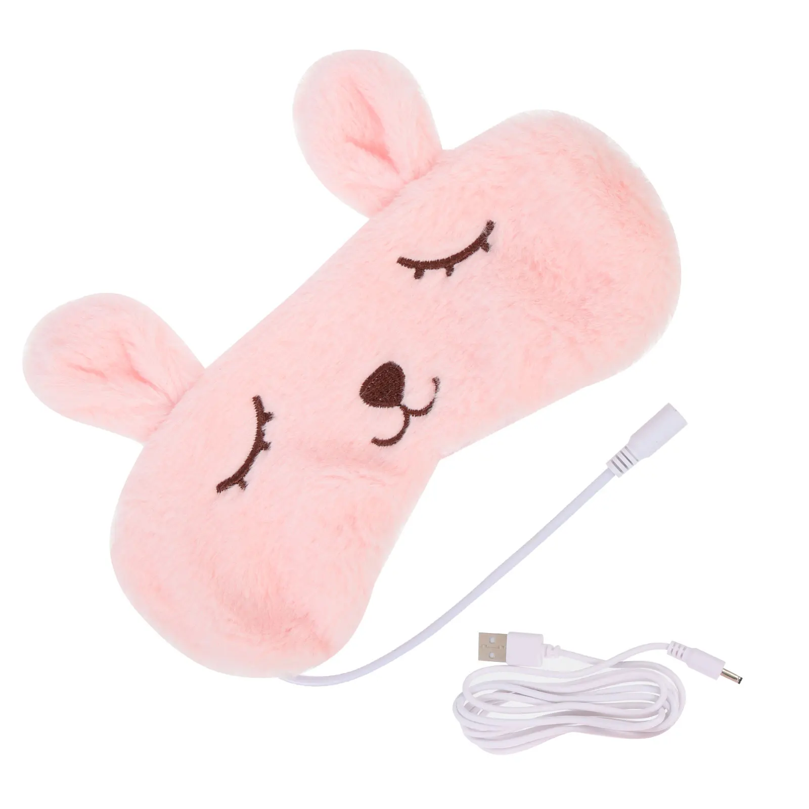 

Eye Cover Comfortable Sleep Mask Decorative Warmer Filling Girls Travel