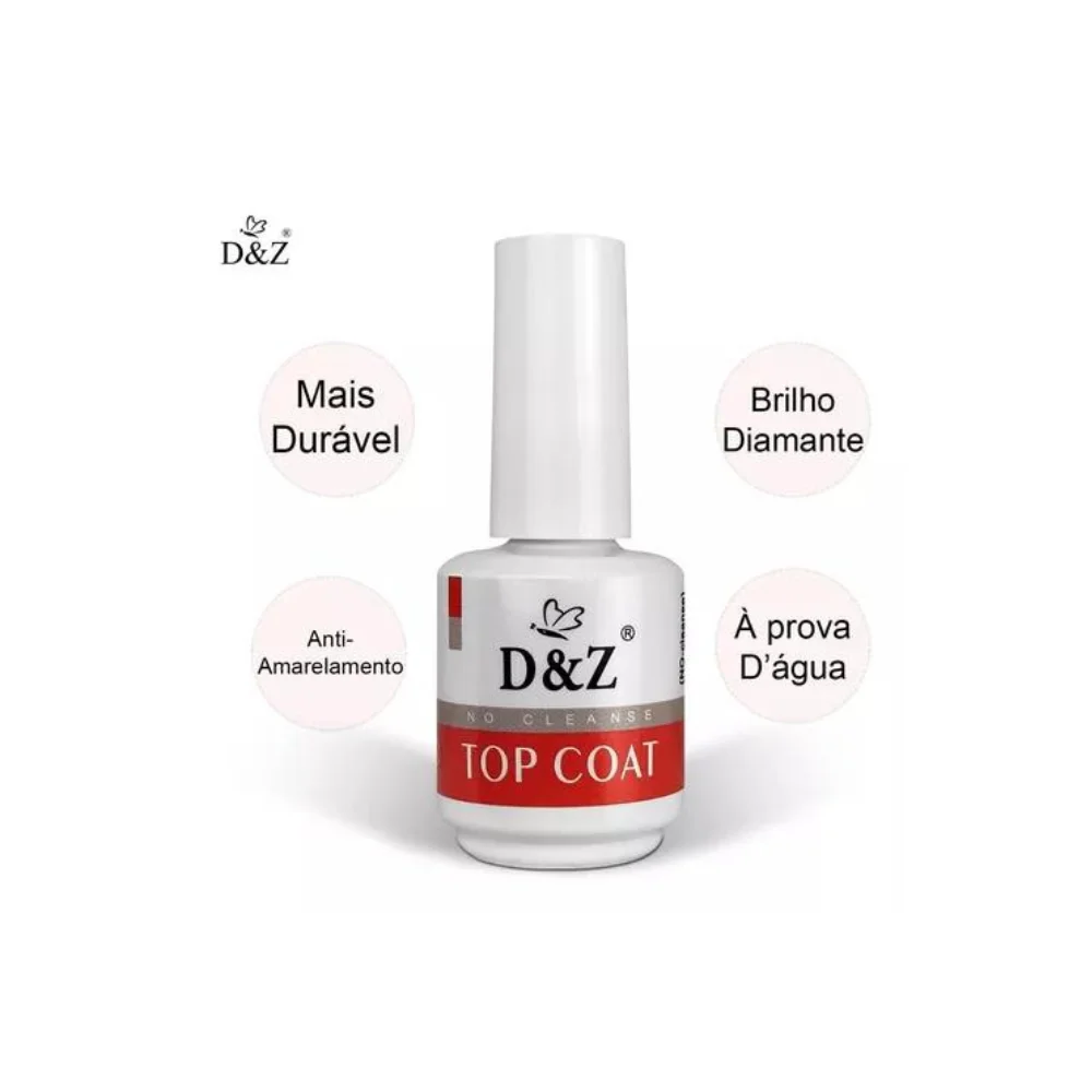 Top Coat D & Z Extra Brightness-Gel 15ml