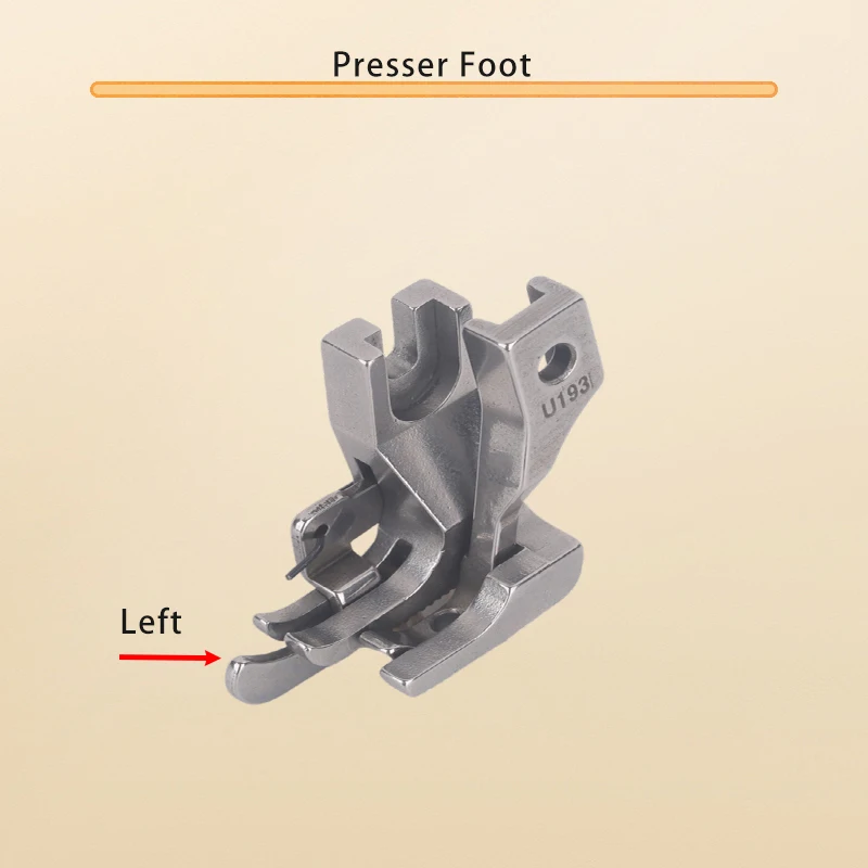 Walking Foot Left With Edge Guide For Typical GC0302,GC0303,Highlead GC0318,Jack JK6380,Golden Wheel CS6102,ZJ0302,Aurora A-0302