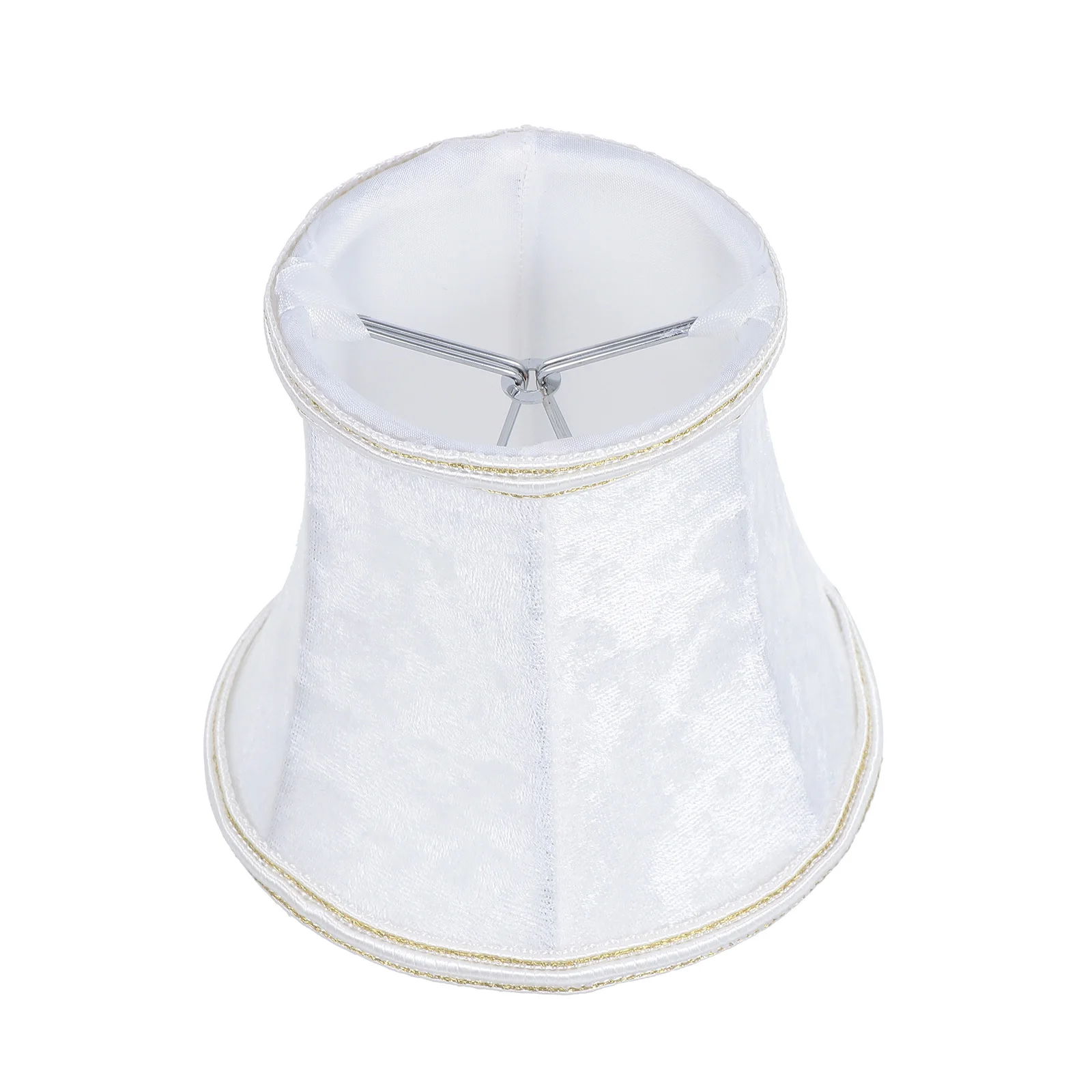 

1Pcs Cloth Lamp Shade Stylish Anti-Dust Cover Simple Installation Decorative Light Cover Household Chandelier Ornament