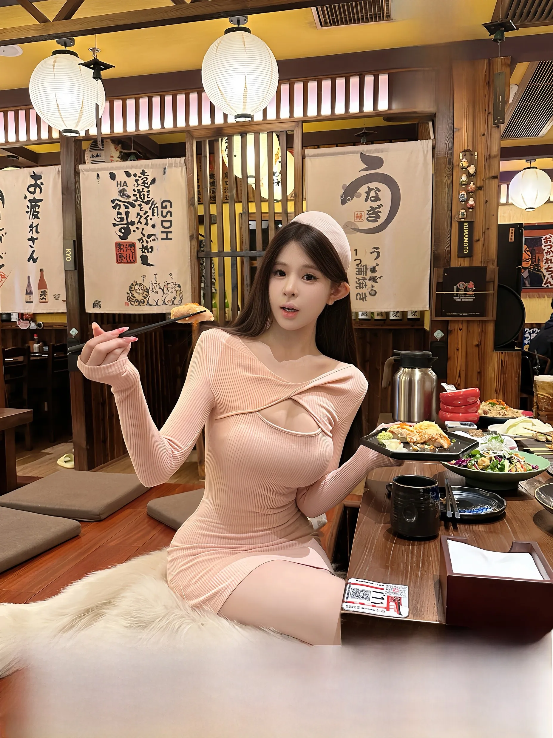 

Новое женское зимнее вязаное платье-сарафан Swan Pink с длинным рукавом, облегающее, для повседневных свиданий, в стиле Pure Desire