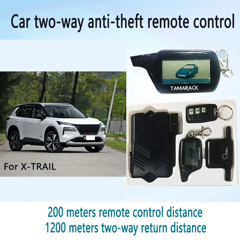 

For X-TRAIL car Dual Anti-theft multi-function remote control automatic sensing remote control set