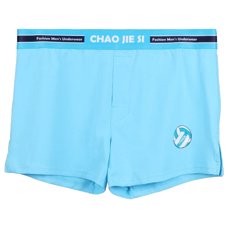 1 قطعة محب Jez ملابس داخلية للرجال مشروط القطن الملاكمين فضفاضة مثير الرياضة تنفس الرجال سراويل بوكسر