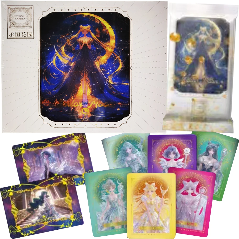 

Sailor Moon Anime Collection Cards for Children Exquisite Creative and High-Quality Magical Girl Series Theme Cards Xmas Gifts