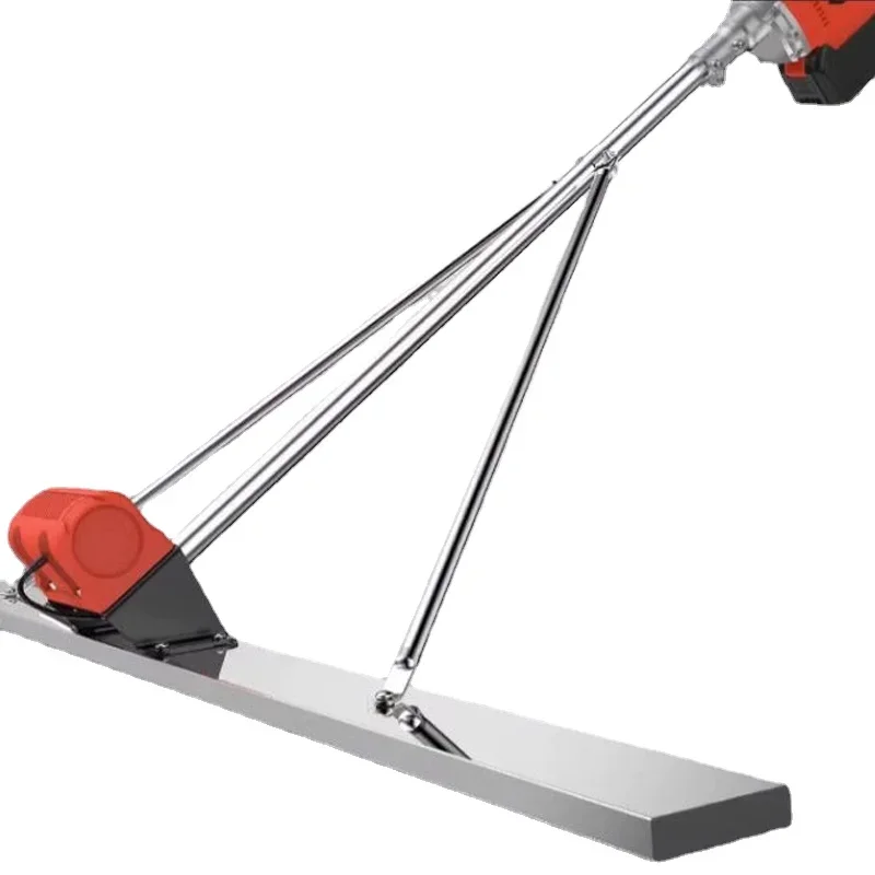Righello vibrante per calcestruzzo Levigatrice stradale Vibratore elettrico al litio Cazzuola elettrica Lucidatura Righello Livellante
