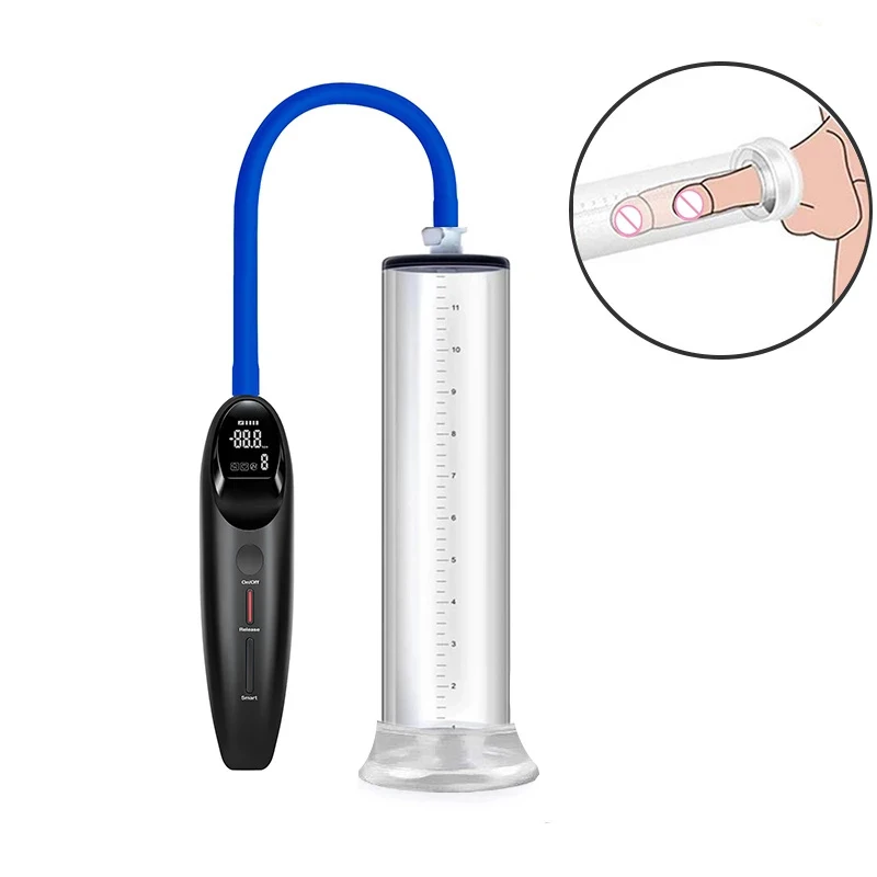 Smart Anal e Penis Pump, Dispositivo Masturbação Masculina, Penis Massager, Dilator Anal, Próstata Massager, Combinação Livre, 18 Plus