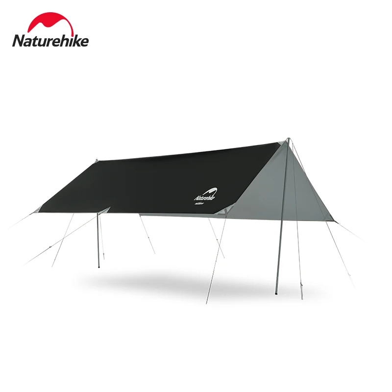 Naturehike Camping Awning Vinyl Silver Coated Canopy Outdoor Ultralight Beach Picnic Awning Waterproof Sun Protection SunShelter