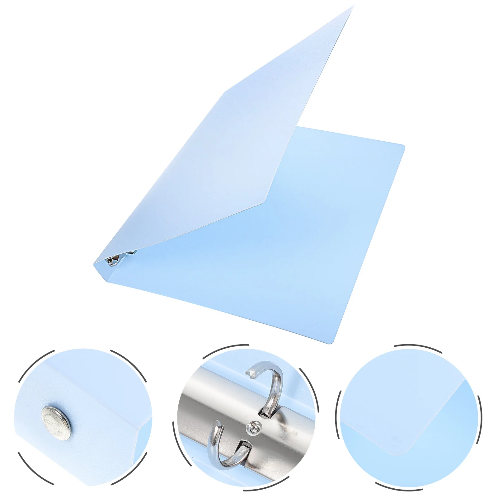 

A4 Four-Hole File Folder Wear-Resistant Sheet Protector For School Office Music Score Document Organizer Binder Storage