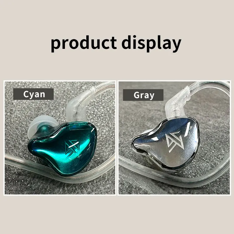 Headphone Bass KZ EDCX, Headphone In-Ear Olahraga, Headphone Ketepatan Tinggi Peredam Kebisingan, Che Baru